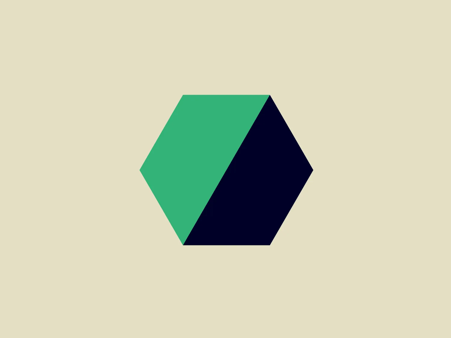 The Knox logo features a geometric design of an abstract hexagon comprised of two parallelogram shapes, one on top of the other. The upper part is colored in a shade of dark green, while the bottom is in a deep navy blue. The clean lines and bold colors give the Knox logo a modern and professional look, with a slight three-dimensional effect due to the juxtaposition of the shapes and colors. The simplicity and symmetry of the design make the Knox logo versatile and easily recognizable.