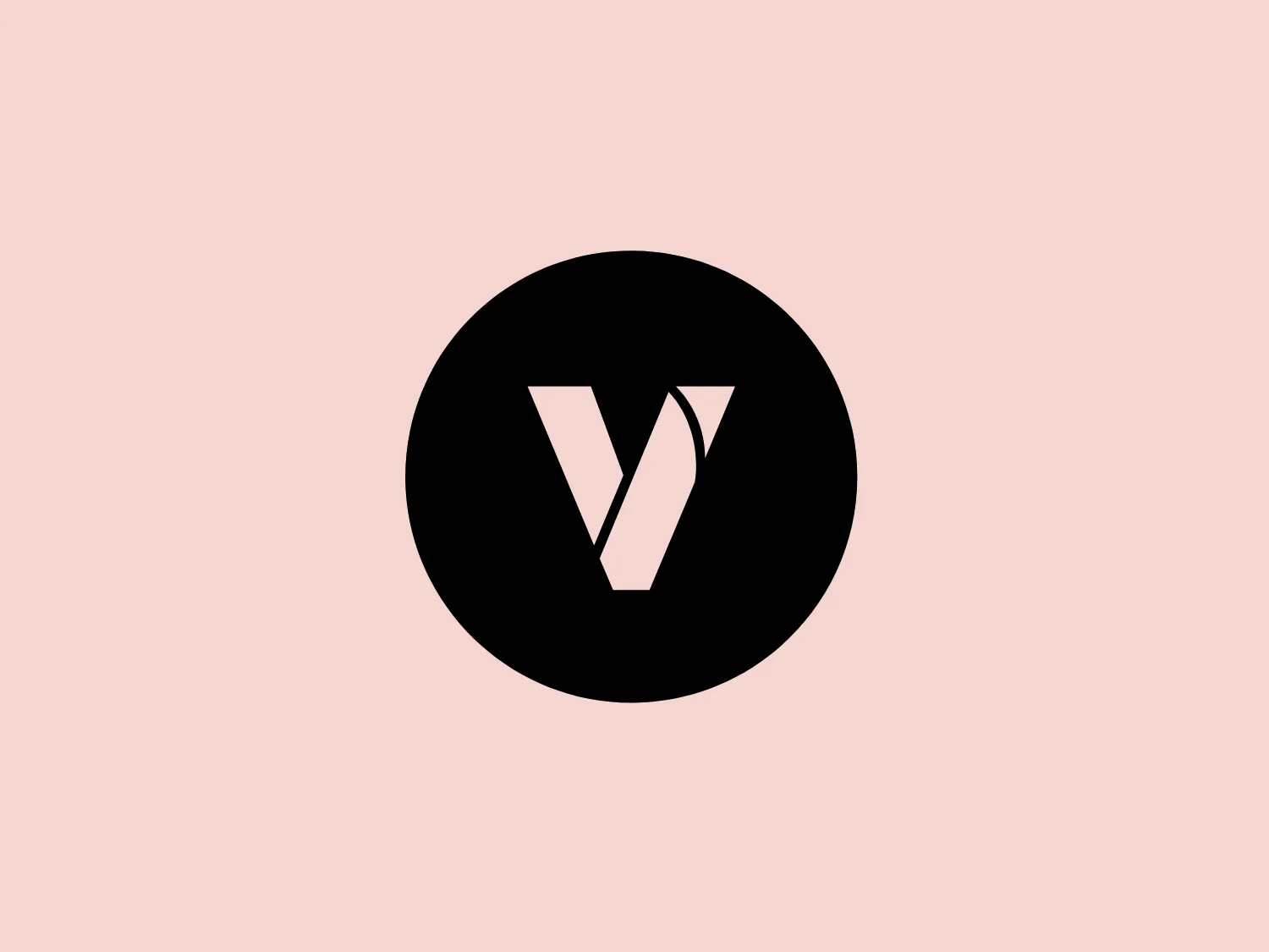 The Cité du Vitrail logo features a bold, stylized letter "V" in white, centered within a black circular background. The "V" has a modern design with sharp angles and a slight gap where the lines converge at the bottom, creating a sense of forward motion or upward movement. The use of contrast between the white letter and the black circle is striking, giving the logo a clean and contemporary look. Overall, the design aesthetic is minimalistic and would likely stand out well against a light background.