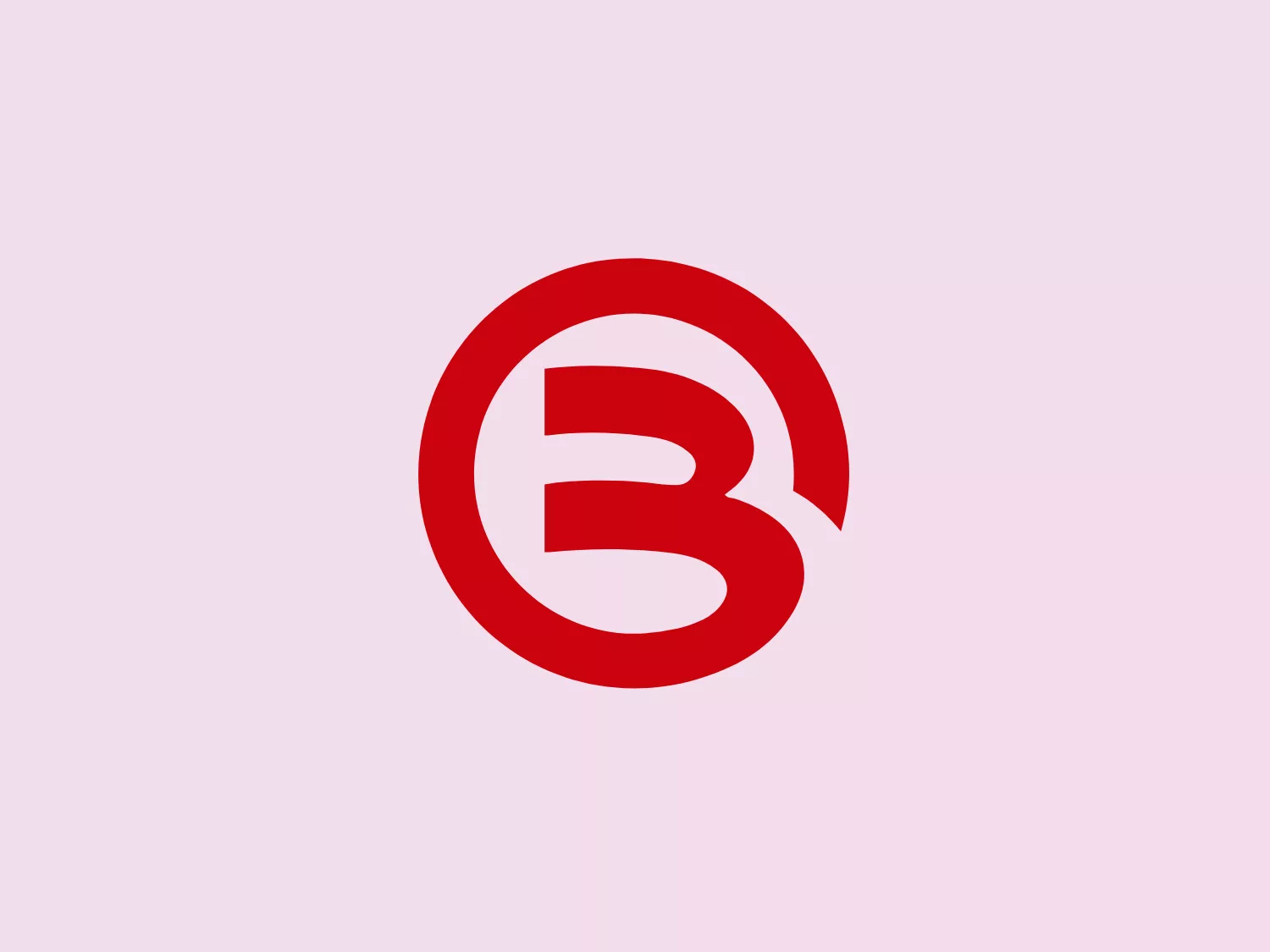 The Bank Beijing logo showcases a striking, red stylized letter "B" within a red circle. The modern and minimalist design utilizes negative white space to delineate the letter's shape, while the circular border enhances prominence and creates a cohesive visual identity, ensuring easy recognition. The vibrant color choice exudes energy and passion.