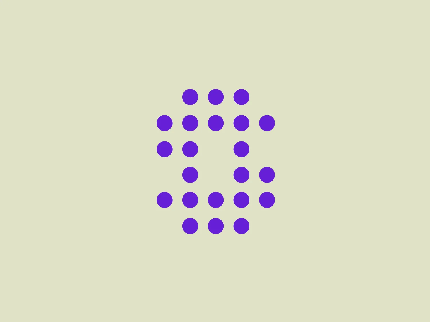 The Salt Security logo features a matrix of uniform, perfectly round circles arranged in a subtle spiral pattern. Rendered in a distinct shade of purple, the asymmetrical arrangement of circles creates a modern and dynamic feel. The simple yet memorable design suggests technology, connectivity, or a social network, while the neutral and light background complements the logo without competing for attention.