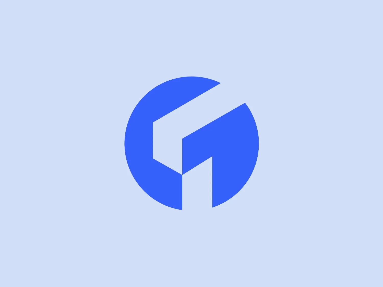 The Themeix logo features a stylized, uppercase letter "G" in a bold, sans-serif typeface. The letter is segmented into two dynamic shapes, suggesting motion or transformation. The primary color of the letter is a vibrant shade of blue, and it's set against a plain white background. The overall design aesthetic is modern and clean, with geometric precision and a clear emphasis on the negative space created within the letter's form, which helps define its three-dimensional appearance. The design is simple yet striking, with an air of tech-savviness and sophistication.