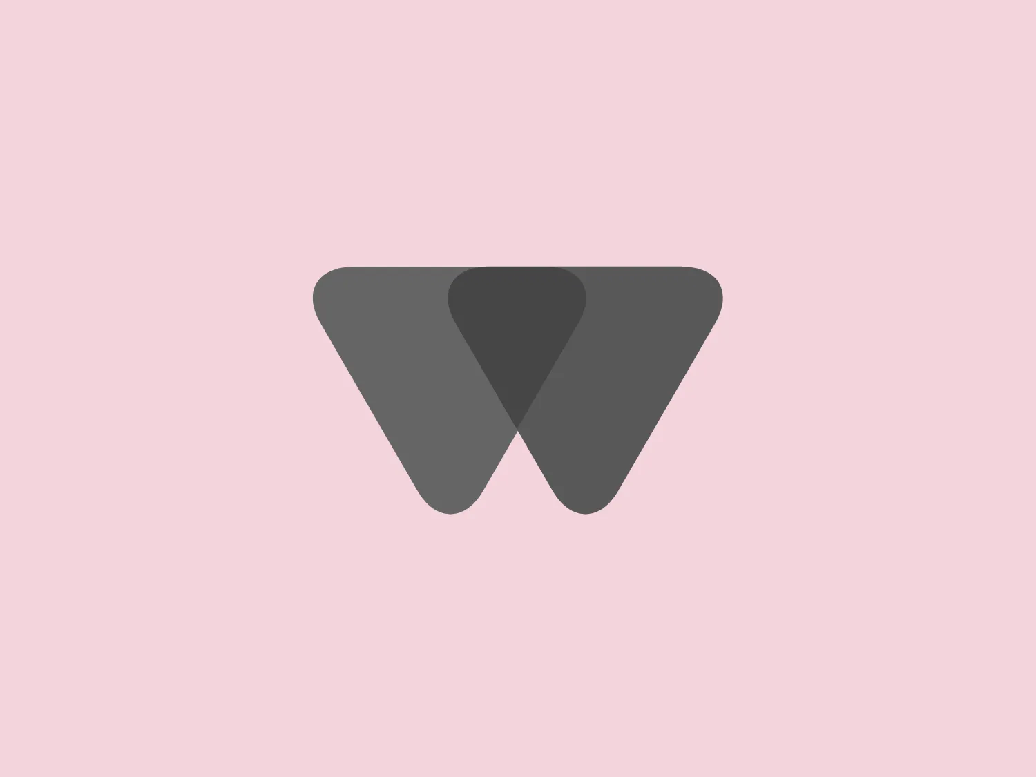 The logo presented is a stylized letter "W" formed by the interconnection of three overlapping triangles with rounded corners, conveying a sense of unity and dynamic interaction. The triangles are filled with flat, bold colors—yellow on the left, green in the center, and blue on the right—creating a harmonious yet vibrant palette that suggests creativity and energy. The design aesthetic is modern, minimalistic, and playful, with a friendly and approachable vibe. The lack of borders or outlines and the use of clean, geometric shapes provide a sleek and contemporary feel.