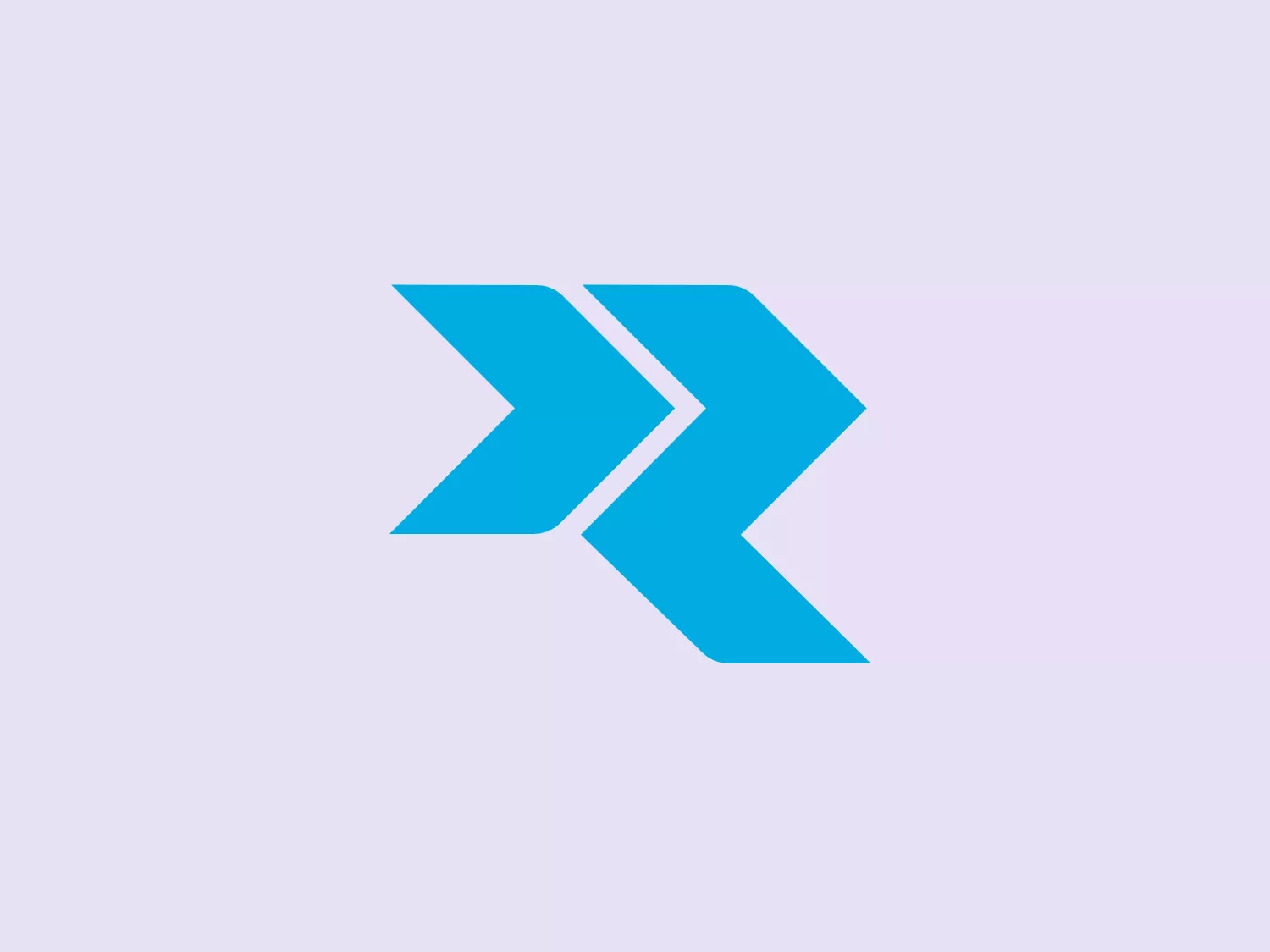 The Rural Bank logo consists of a modern and clean design featuring stylized geometric shapes that convey a sense of forward motion and directionality. The primary shape resembles a pair of chevrons or angular arrows pointing to the right, signifying progress, speed, and advancement. The bold shade of blue conveys professionalism, trustworthiness, and dynamism, making it versatile for various applications. The logo's sharp edges and two-dimensional appearance emphasize clarity and focus.